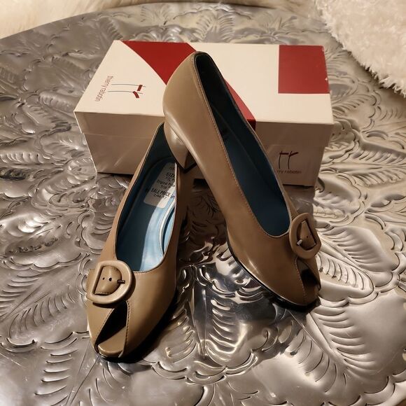 Thierry rabotin-appa pewter b made in Italy the softest buttery leather sz.35.5 - Picture 7 of 9